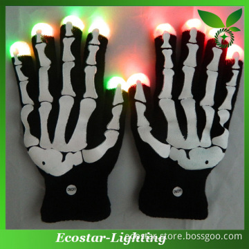 Skeleton Glowing LED Gloves